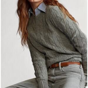 Polo Ralph Lauren Cable Knit Cashmere Sweater